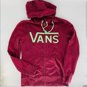 Vans hoodie (Women’s Medium) Men’s small